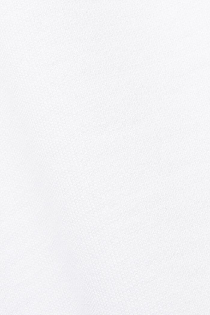 Sweatshirt med print på ryggen, WHITE, detail image number 6
