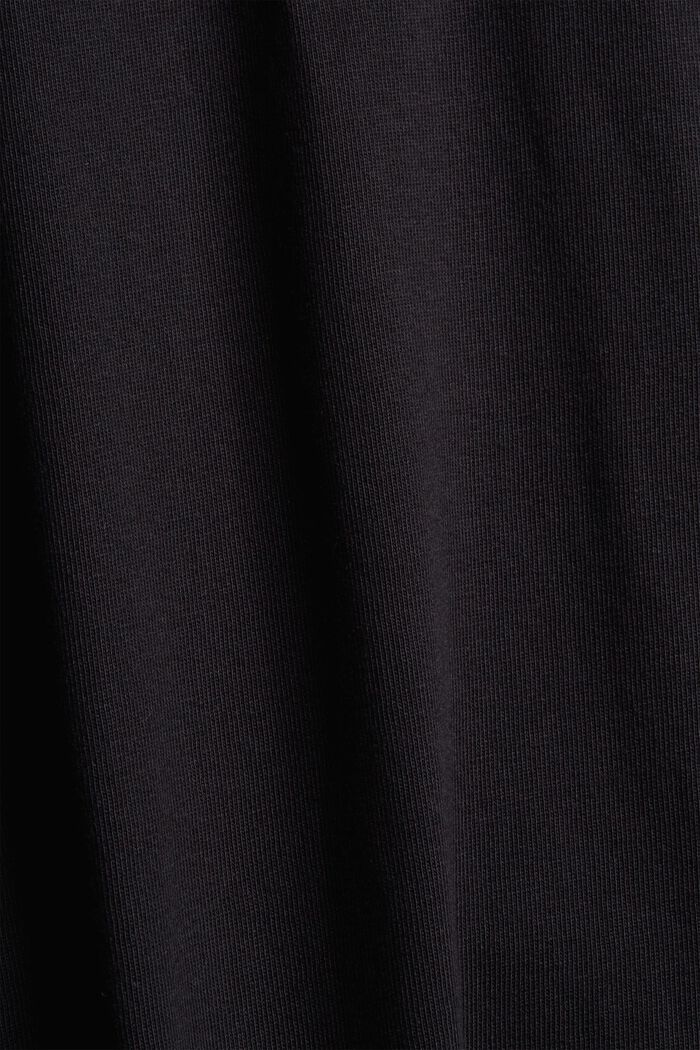 Longsleeve i jersey i økologisk bomuld, BLACK 2, detail image number 4