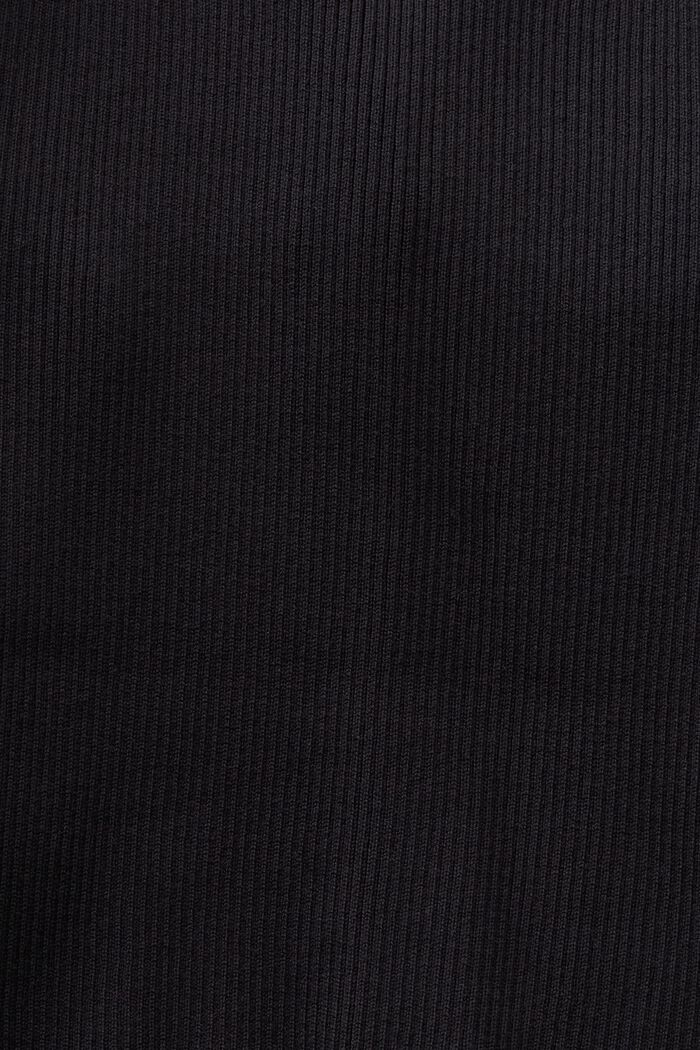 Lag på lag-halterneck sweater-tanktop, BLACK, detail image number 5