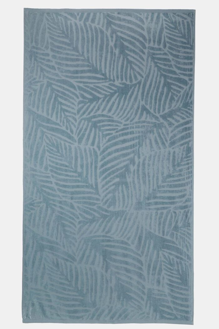 Håndklæde i palmebladsdesign