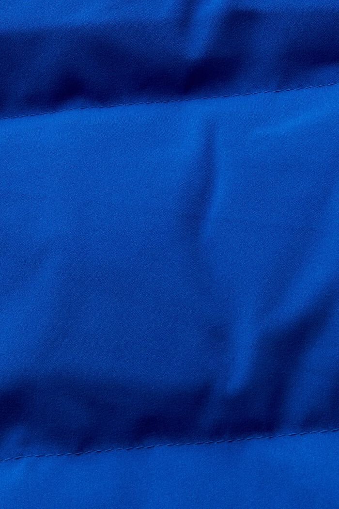 Dunjakke med hætte, BRIGHT BLUE, detail image number 5