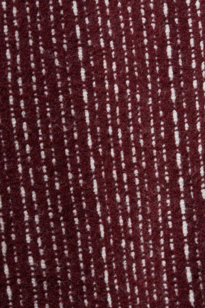 Langærmet troyer-sweater, BORDEAUX RED, detail image number 5