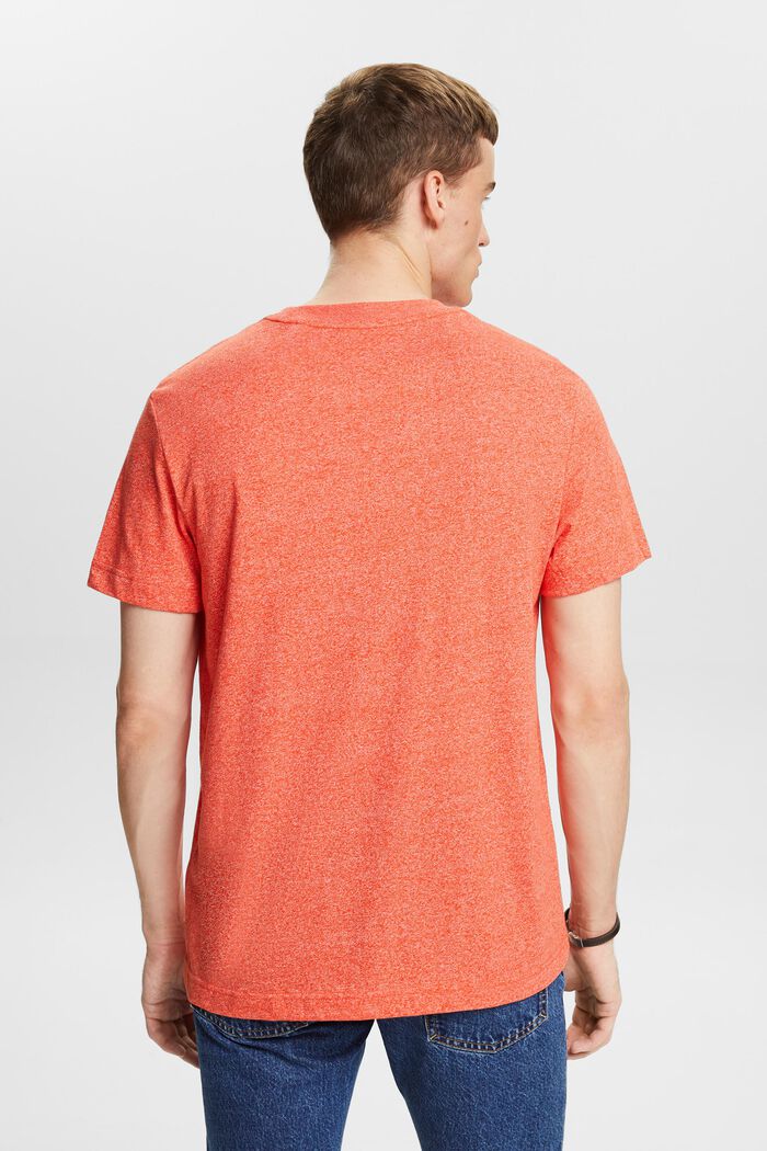 Melange-T-shirt, BRIGHT ORANGE, detail image number 2