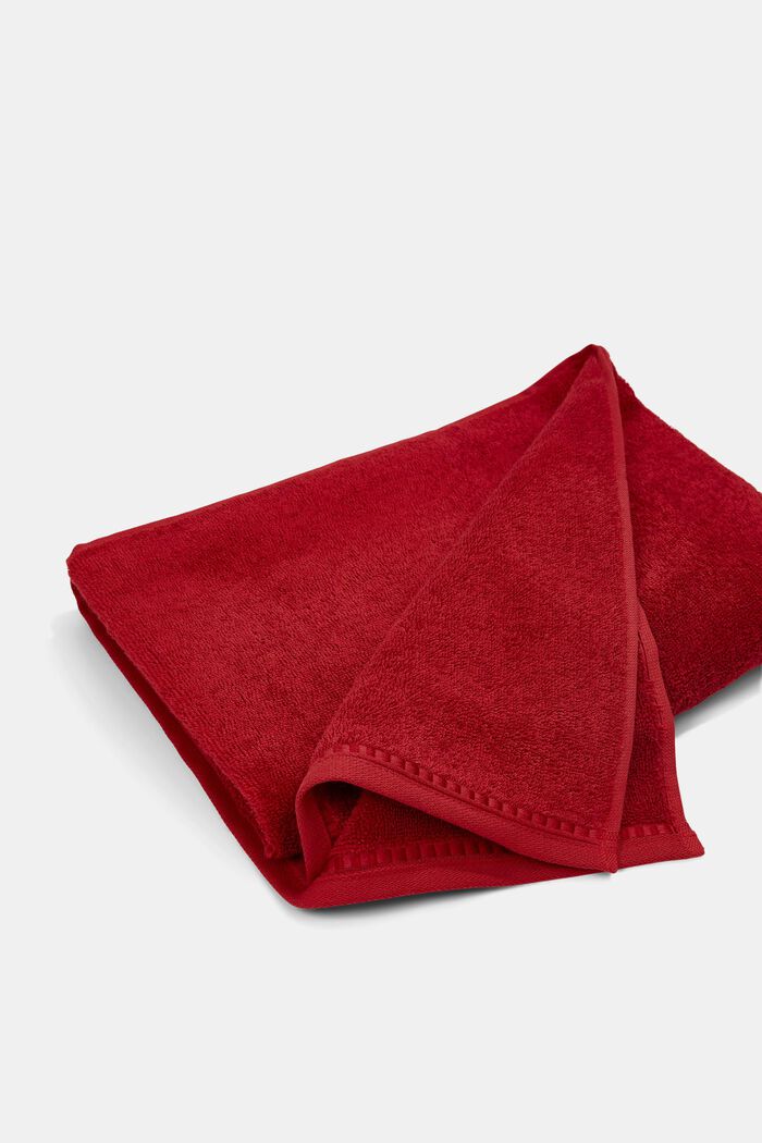 Med TENCEL™: Håndklædesæt af frotté med 3 stk., RUBIN, detail image number 4