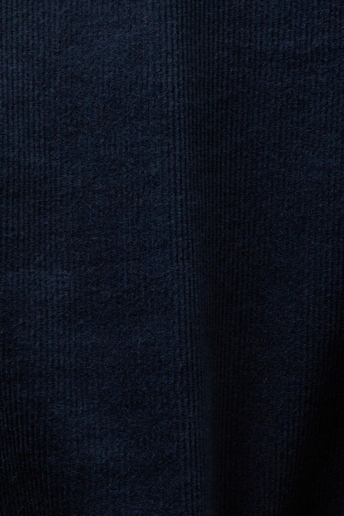 Straight fit-fløjlsbukser, PETROL BLUE, detail image number 6