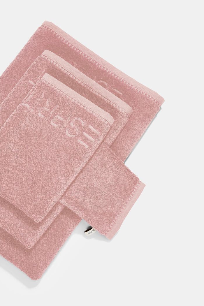Med TENCEL™: Håndklædeserie af frotté, ROSE, detail image number 4