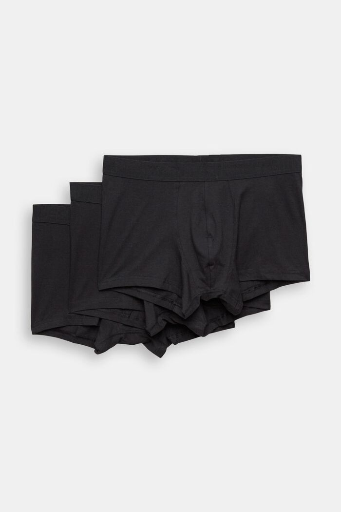 Multipakke med korte shorts i bomuldsstretch til mænd, NAVY, detail image number 2