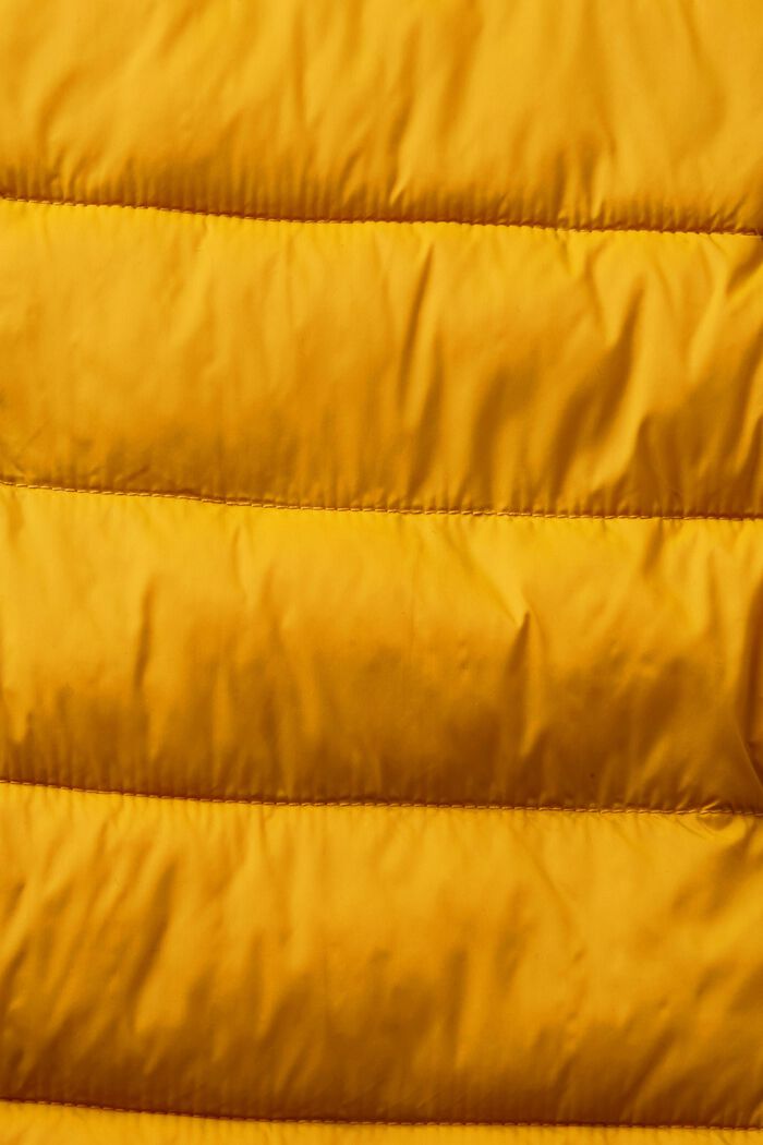 Puffervest, AMBER YELLOW, detail image number 4