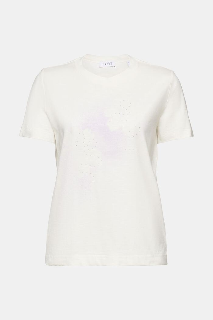 Slub-T-shirt med print, ICE, detail image number 6
