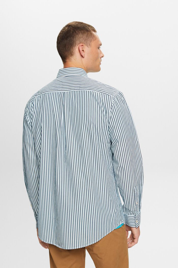 Skjorte med striber, 100% bomuld, ICE, detail image number 3
