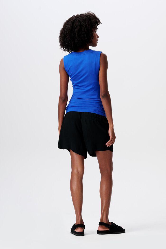 MATERNITY shorts med lav støttelinning, DEEP BLACK, detail image number 2