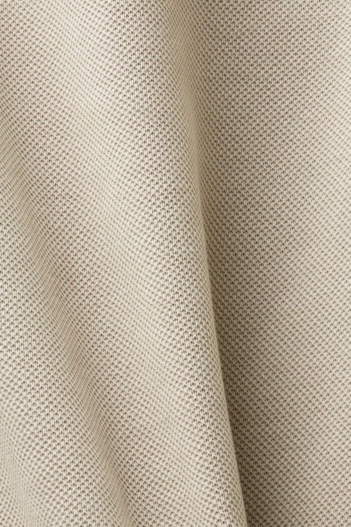 Bukser i strikket piqué-jersey, BEIGE, detail image number 6