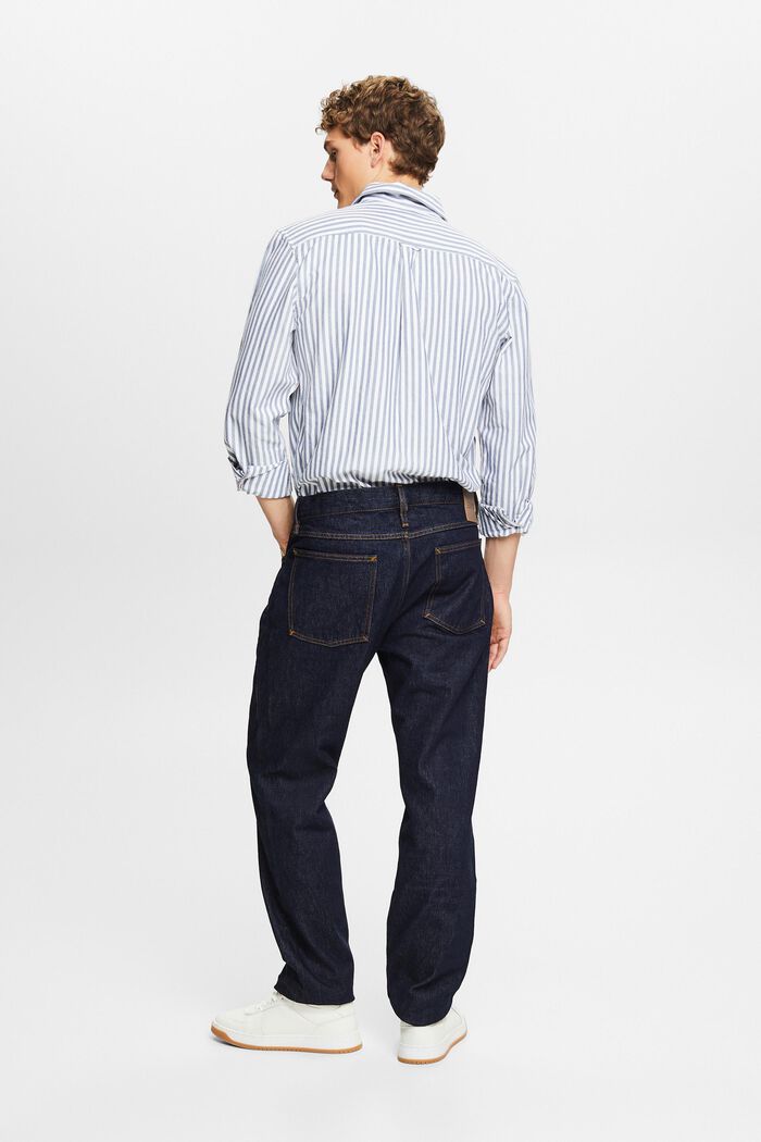 Lige jeans med mellemhøj talje, BLUE RINSE, detail image number 2