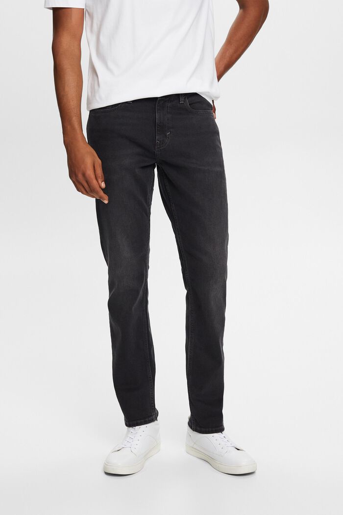 Slim jeans, BLACK DARK WASHED, detail image number 0
