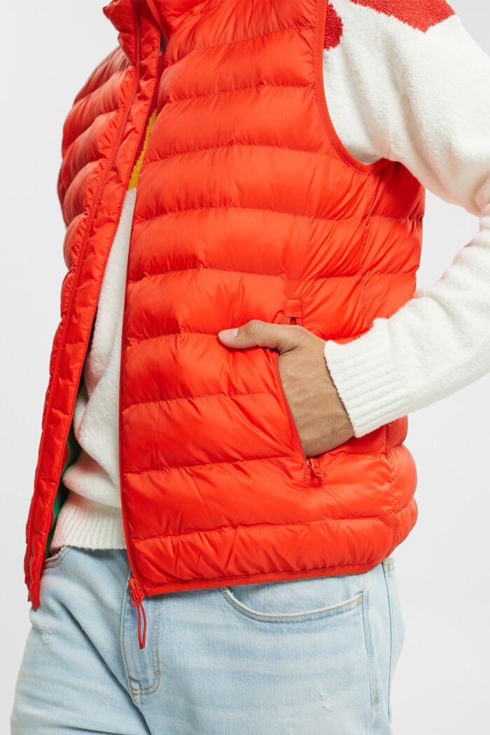 Puffervest, RED, detail image number 0
