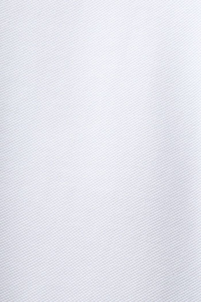 Poloshirt i bomuldspique, WHITE, detail image number 5