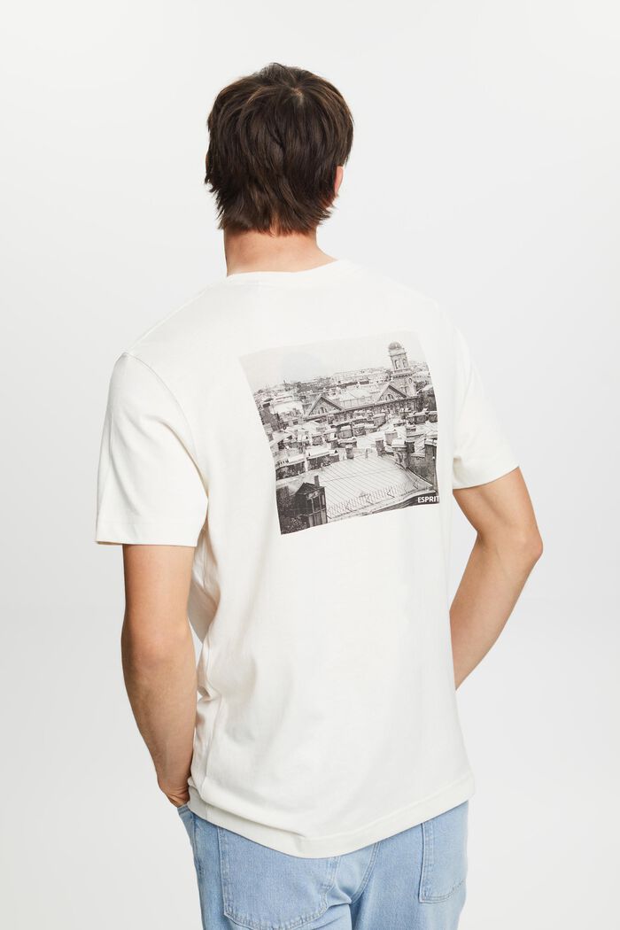 T-shirt med print på for- og bagside, ICE, detail image number 3