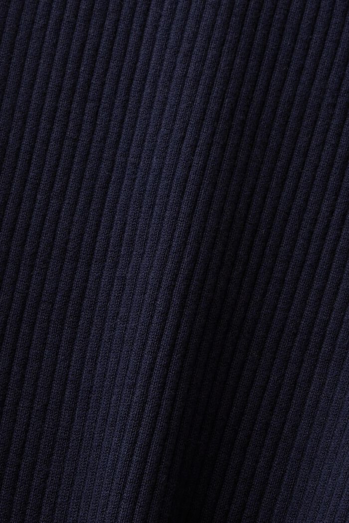 Kjole med korte raglanærmer, NAVY, detail image number 4