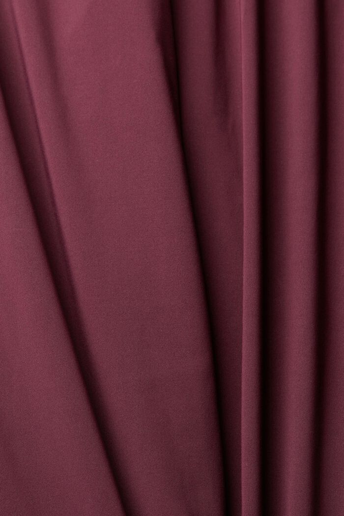 Cropped joggers i jersey med E-DRY, BORDEAUX RED, detail image number 6