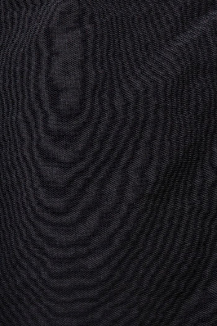 Skjortebluse af 100% bomuld, BLACK, detail image number 5