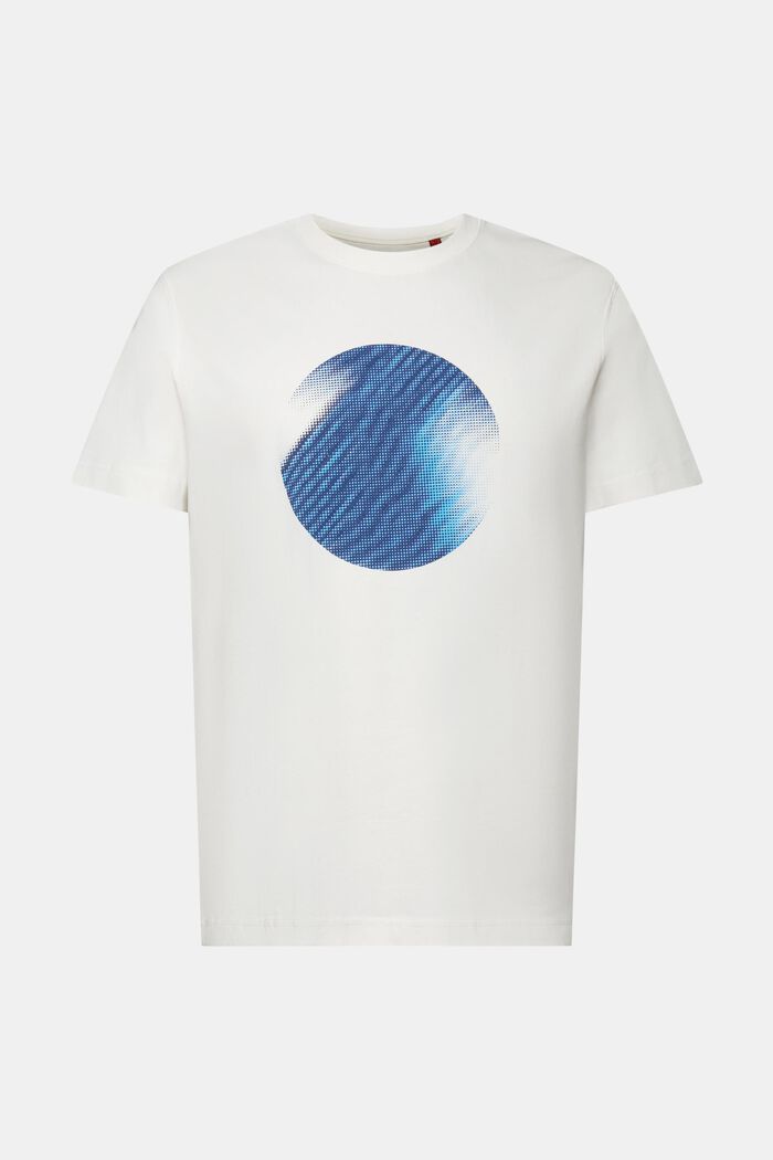 T-shirt med print på fronten, 100 % bomuld, ICE, detail image number 5