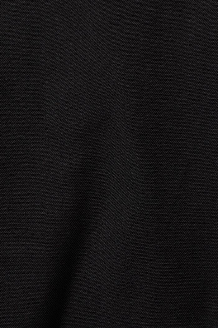Oversized enkeltradet blazer, BLACK, detail image number 4