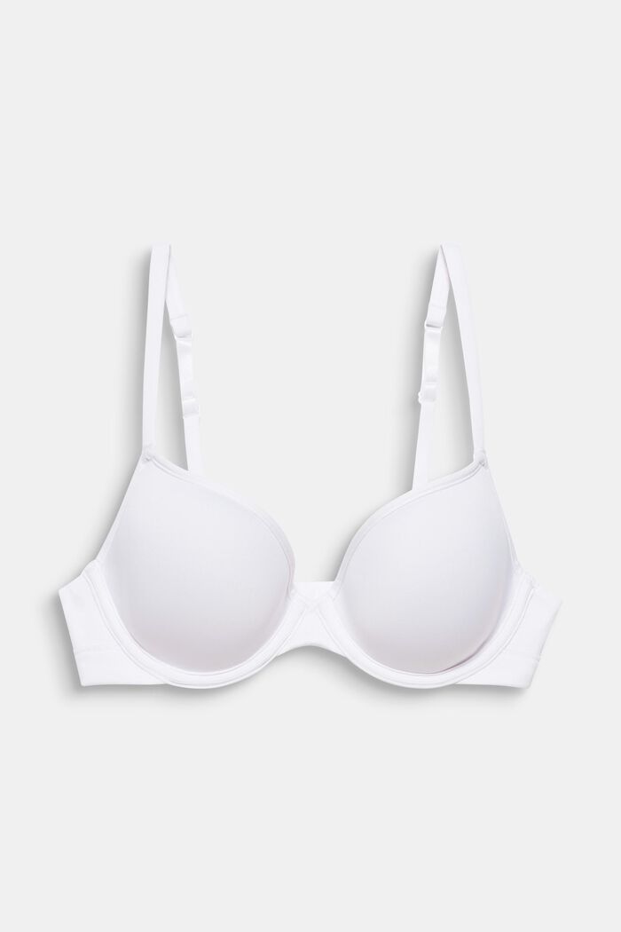 Bras with wire, WHITE, detail image number 3