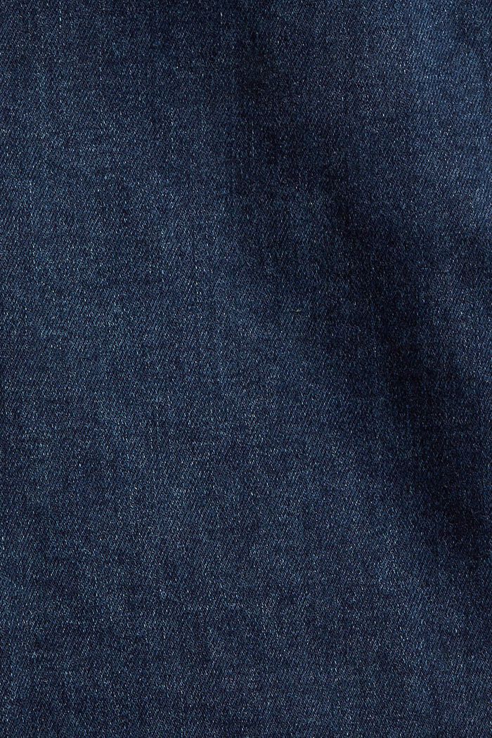 Stretchjeans med økologisk bomuld, BLUE DARK WASHED, detail image number 4