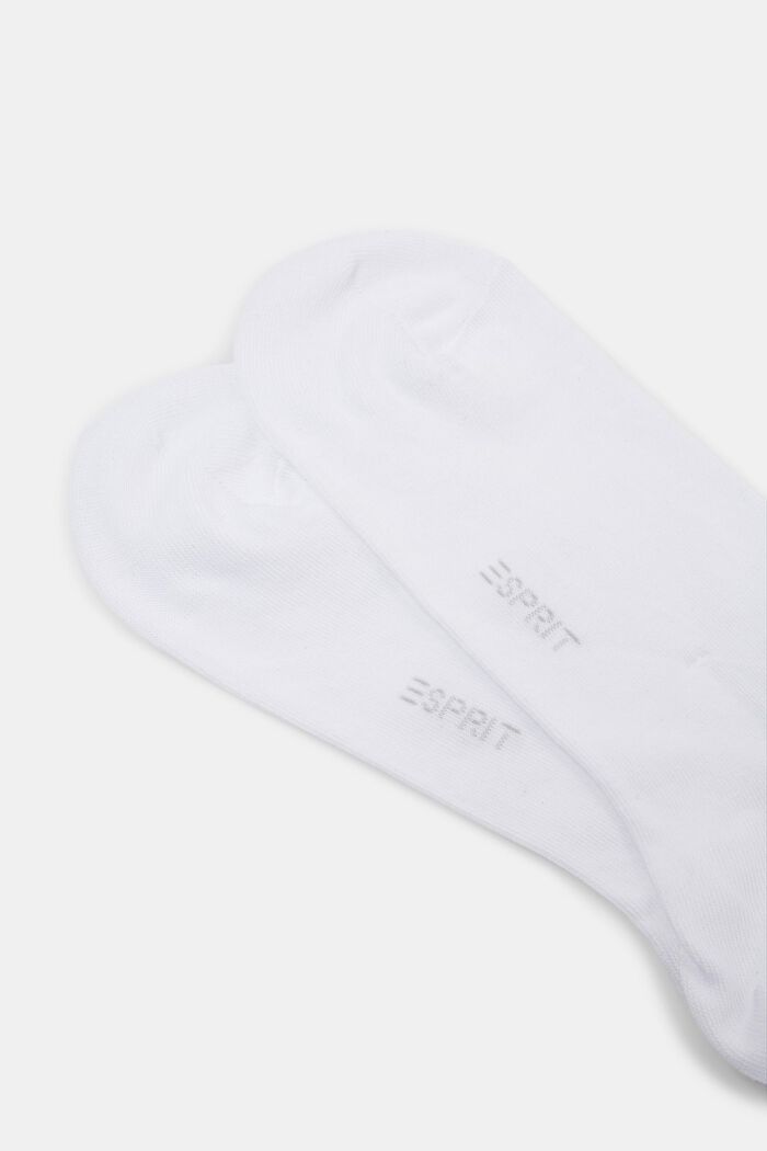 Pakke m. 2 par strikkede sokker, WHITE, detail image number 2